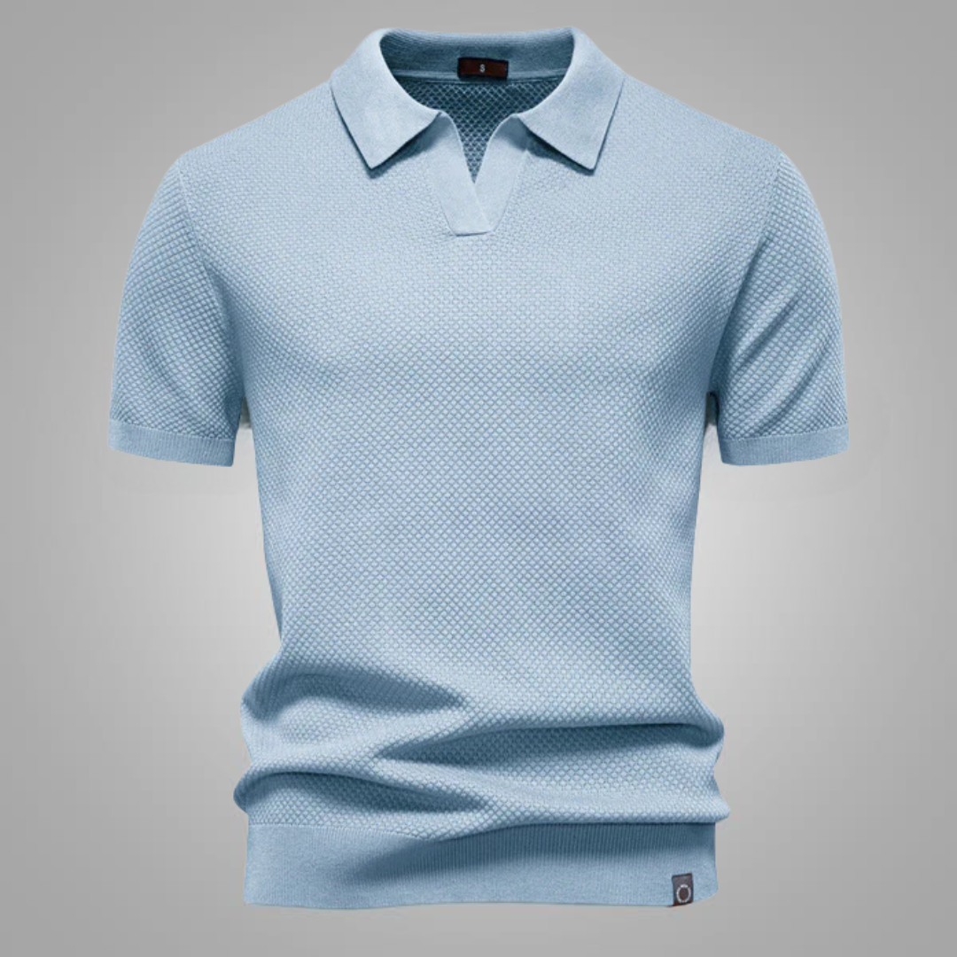 Sébastien™ - Strukturerad Pikétröja