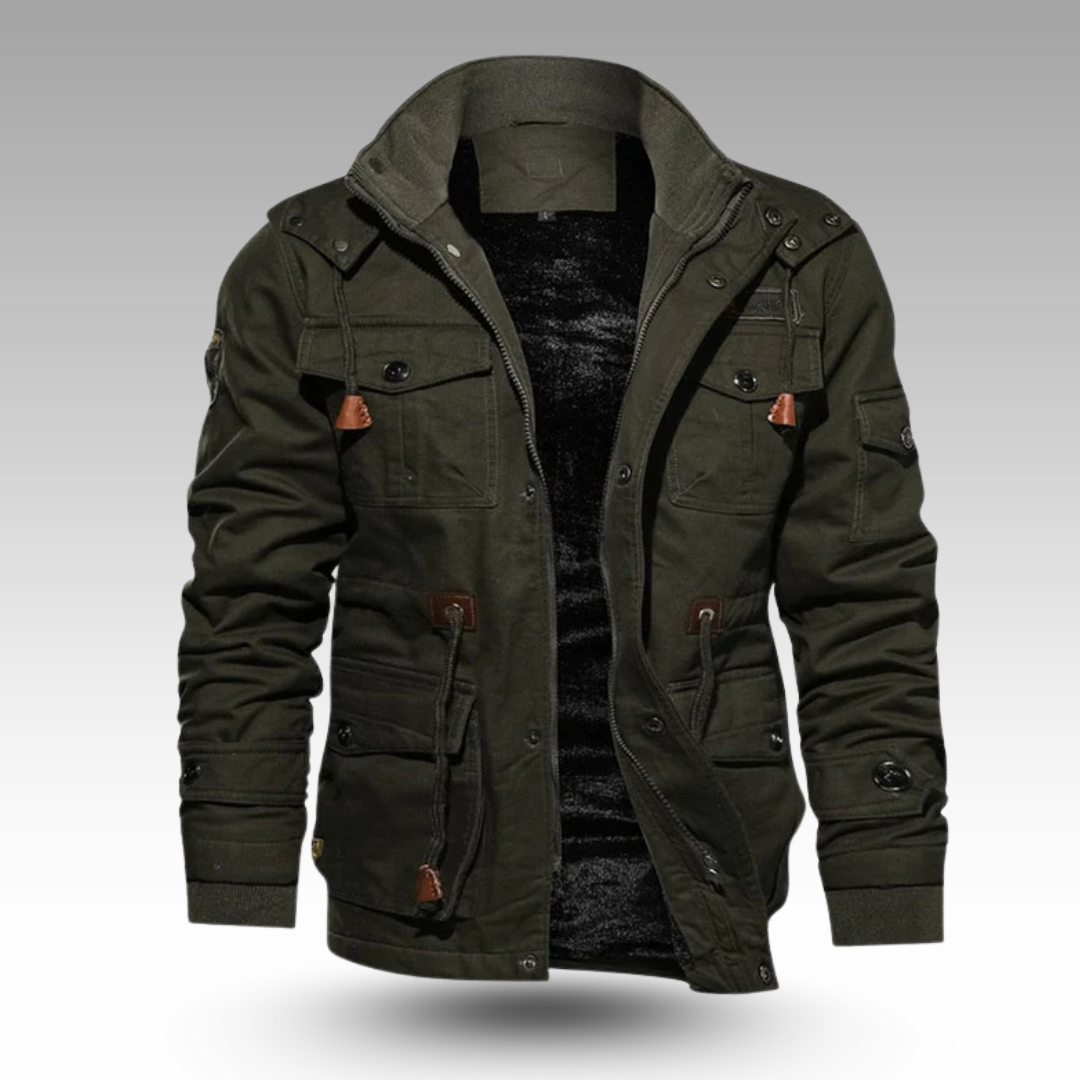 Veyro™ - Stilren Modern Jacka med Foder & Flera Fickor