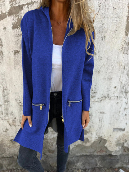 Easora™ - Avslappnad & Bekväm Huvtröja i Cardigan-stil