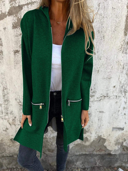 Easora™ - Avslappnad & Bekväm Huvtröja i Cardigan-stil