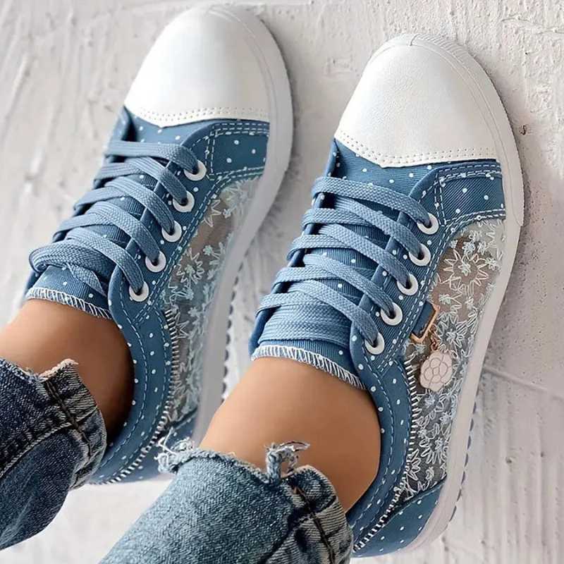 Jacqueline™ – Ortopediska Bekväma och Stilrena Sneakers
