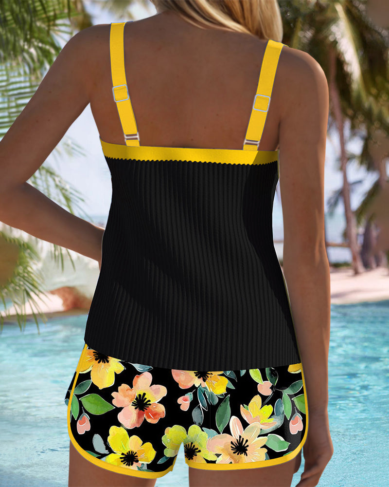 Liora™ - Tvådelad Elegant Tankini-Set