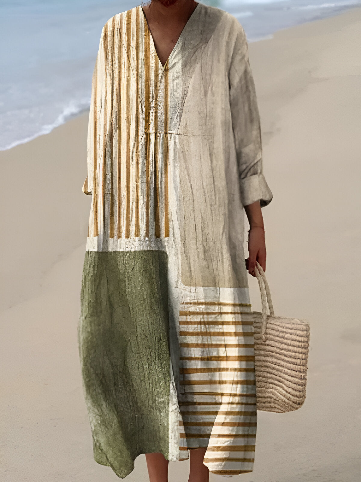 Mireille™ - Mönstrad Sommarklänning