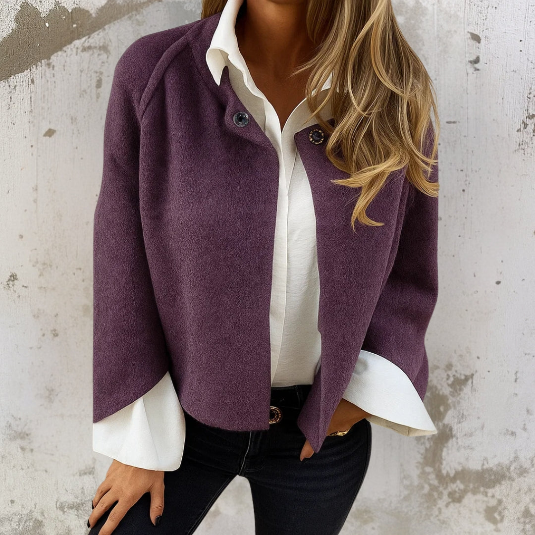 Flarella™ - Elegant och Varm Kort Jacka