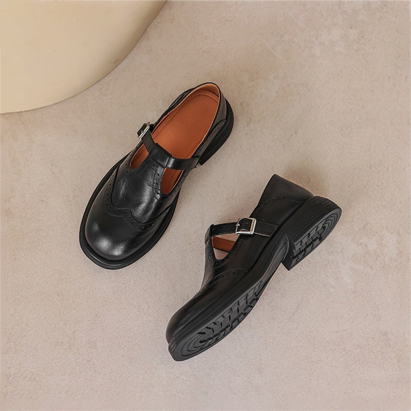 Selene™ - Eleganta & Bekväma Loafers med Rund Tå