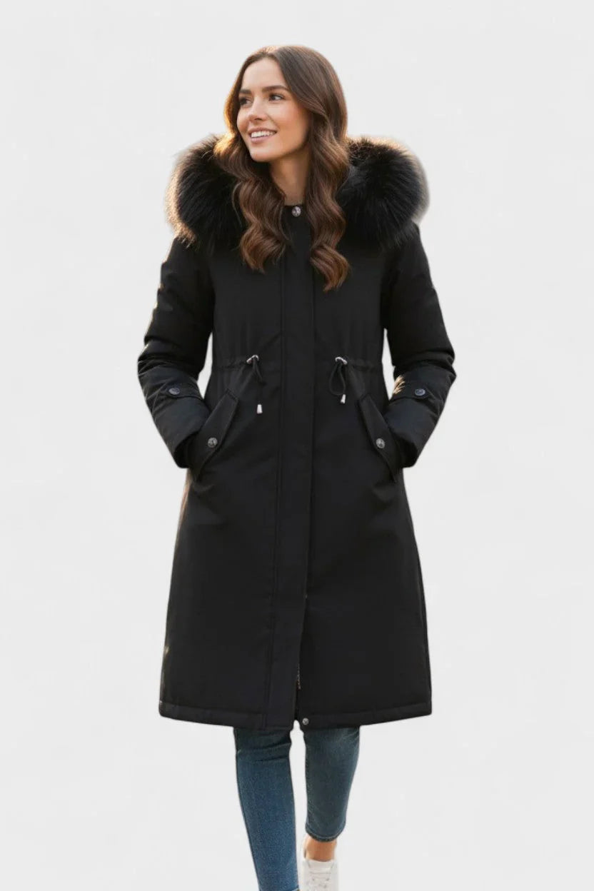 Frostra™ – Höstjacka med Huva och Mjuk Krage