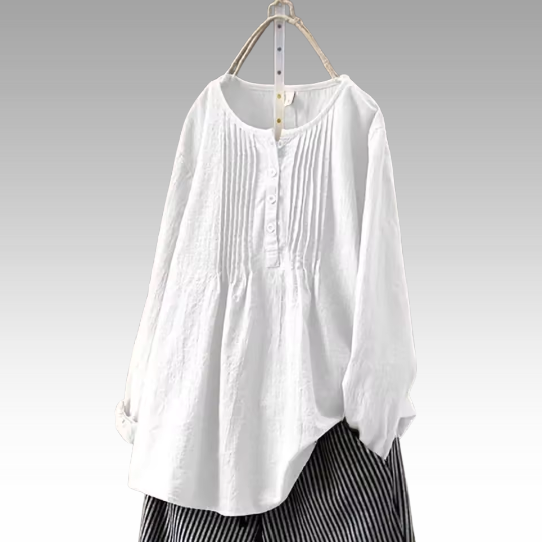 Brezza™ - Luftig och Bekväm Skjorta med Knappar