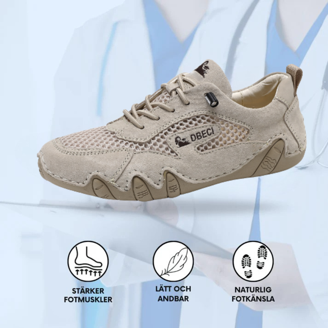 Soleeze™ – Andningsbara & Bekväma Barfotaskor för Vardagsanvändning