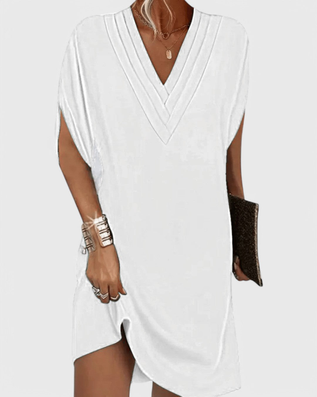 Thea™ - Elegant Flatterande Vardagsklänning