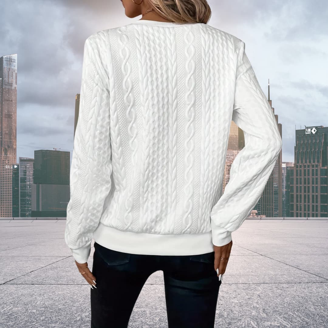 Florence™ - Elegant Stilfull Stickad Tröja