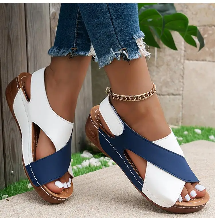 Girons™ - Ultimata Bekväma Ortopediska Kilklackssandaler