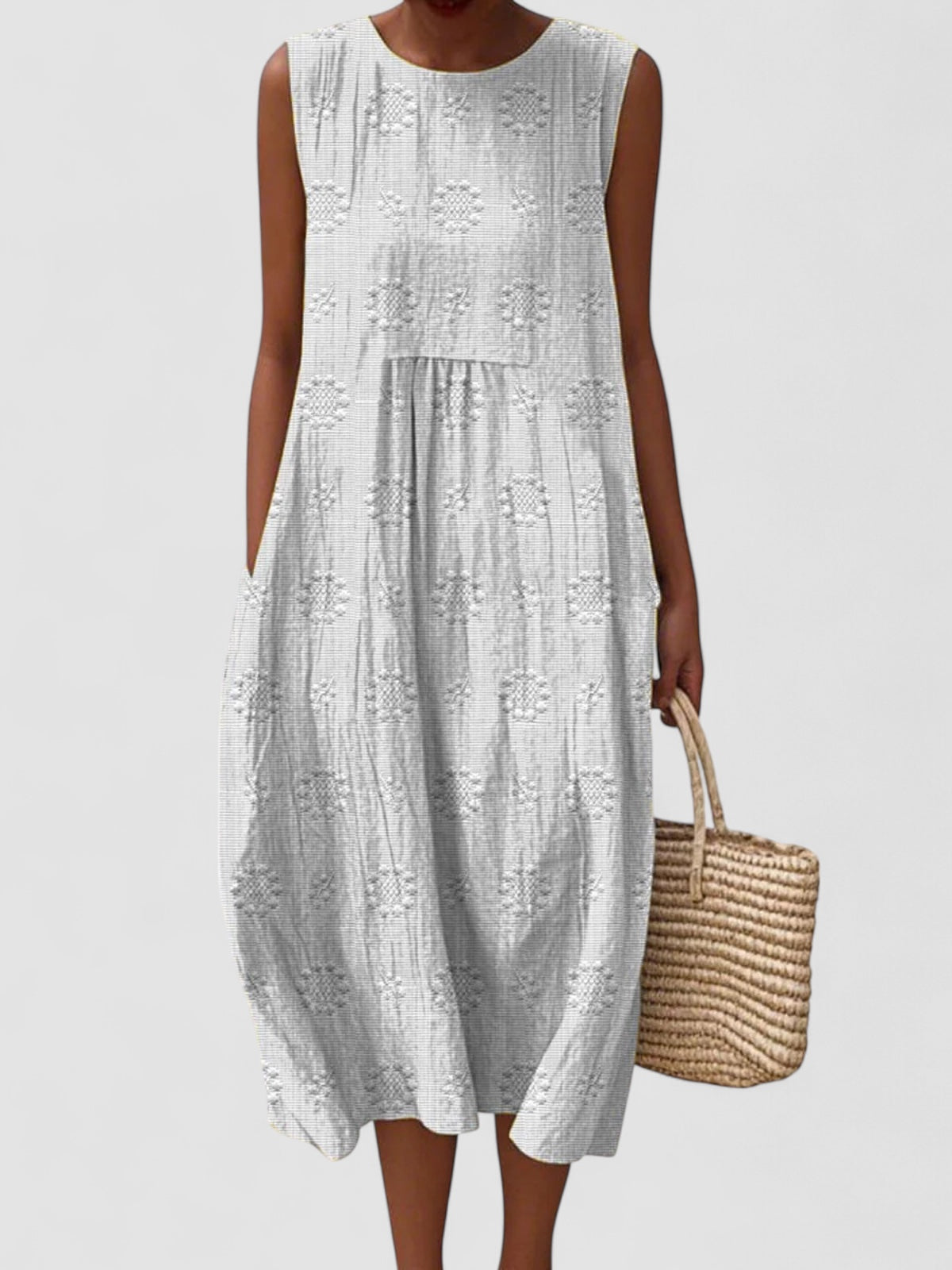 Zuleika™ - Naturlig Elegans och Sommarkomfort Klänning