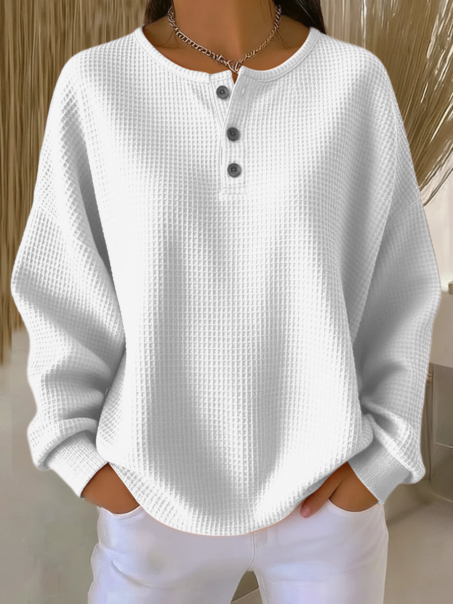 Snuvé™ - Ledig Rundhalsad Sweatshirt