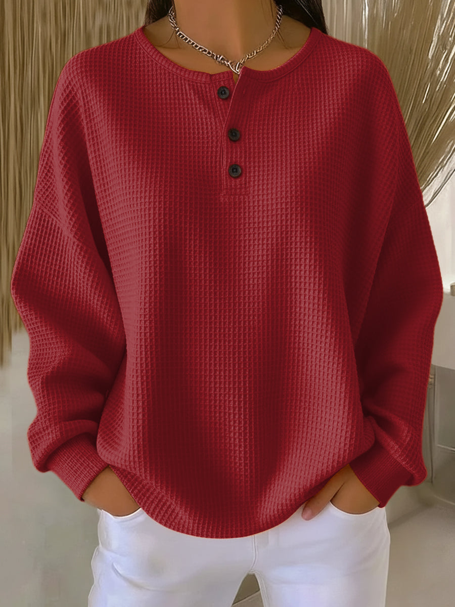 Snuvé™ - Ledig Rundhalsad Sweatshirt