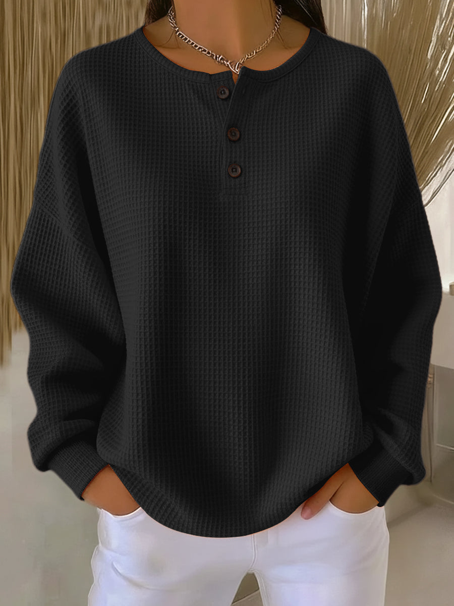 Snuvé™ - Ledig Rundhalsad Sweatshirt