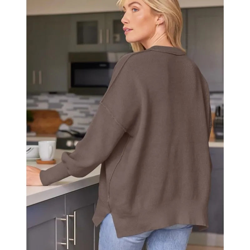 Nita™ - Oversized Poncho Tröja