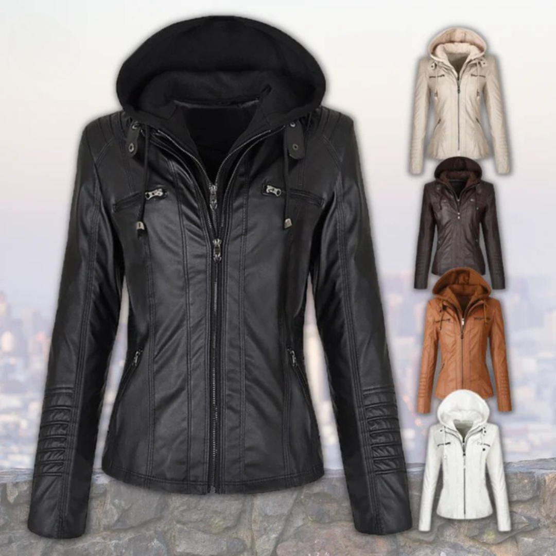 Hoodelle™ - Bekväm & Elegant Jacka med Huva